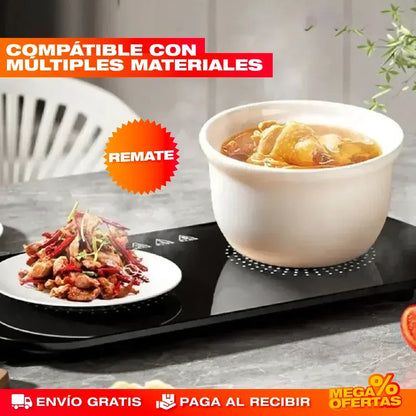 Bandeja Calefactora Eléctrica para Servir – Sirve la Comida Caliente Toda la Reunión